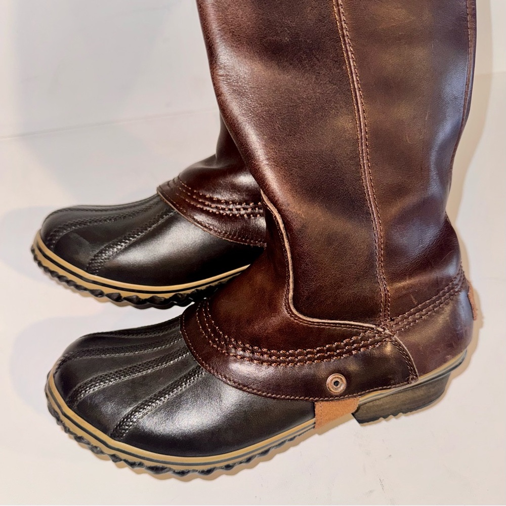 Sorel Slimpack Tall Riding Equestrian Boots - Picture 9 of 13